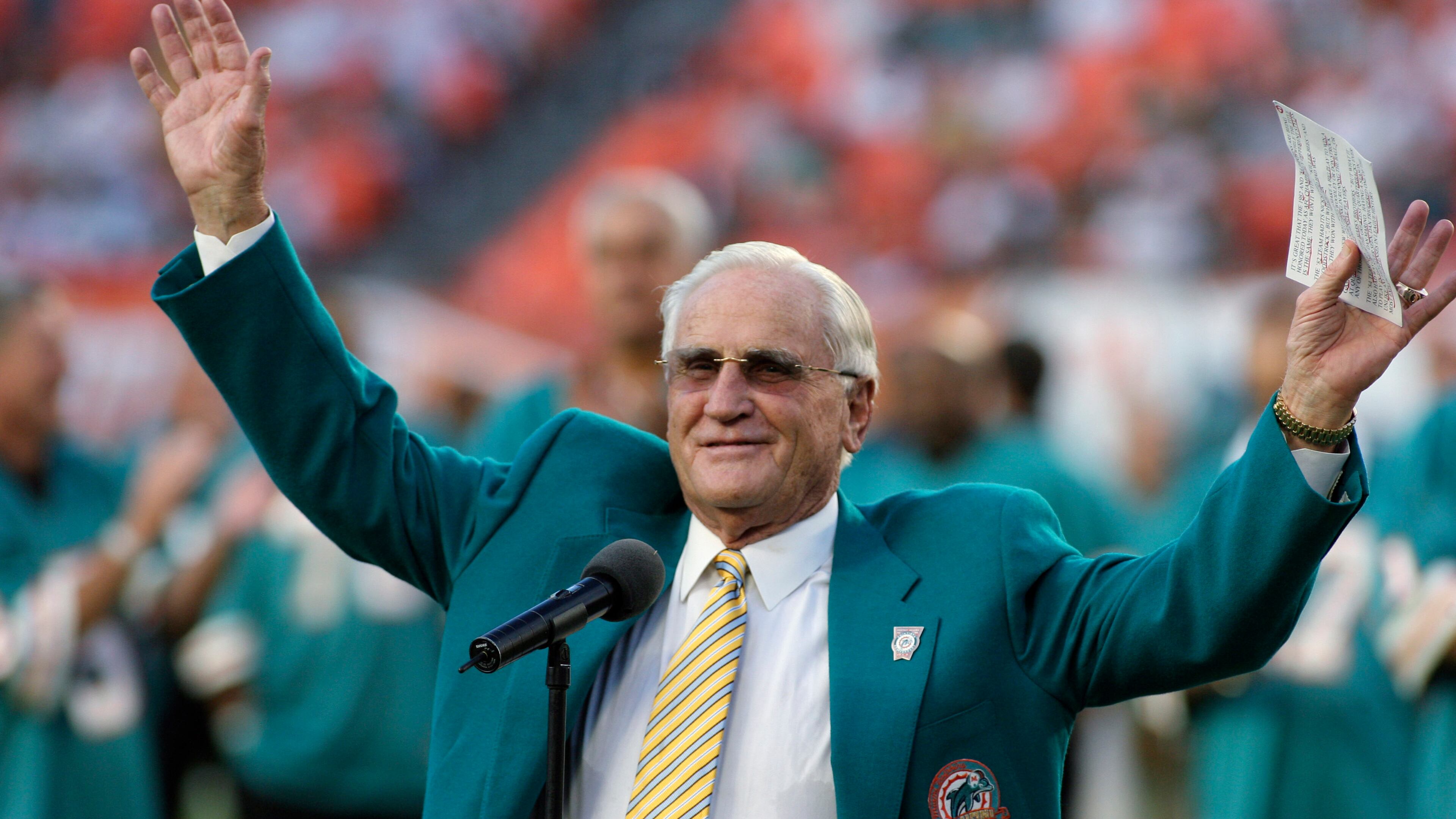 May 4 - Don Shula was the NFL’s winningest coach and the architect of the only perfect season in league history. Shula coached the Miami Dolphin to five Super Bowls from 1970 to 1985, including an undefeated season in 1972. Shula has won the most games in NFL history (347) coached the most games (526) and consecutive seasons (33). He coached in six Super Bowls. He was 90.