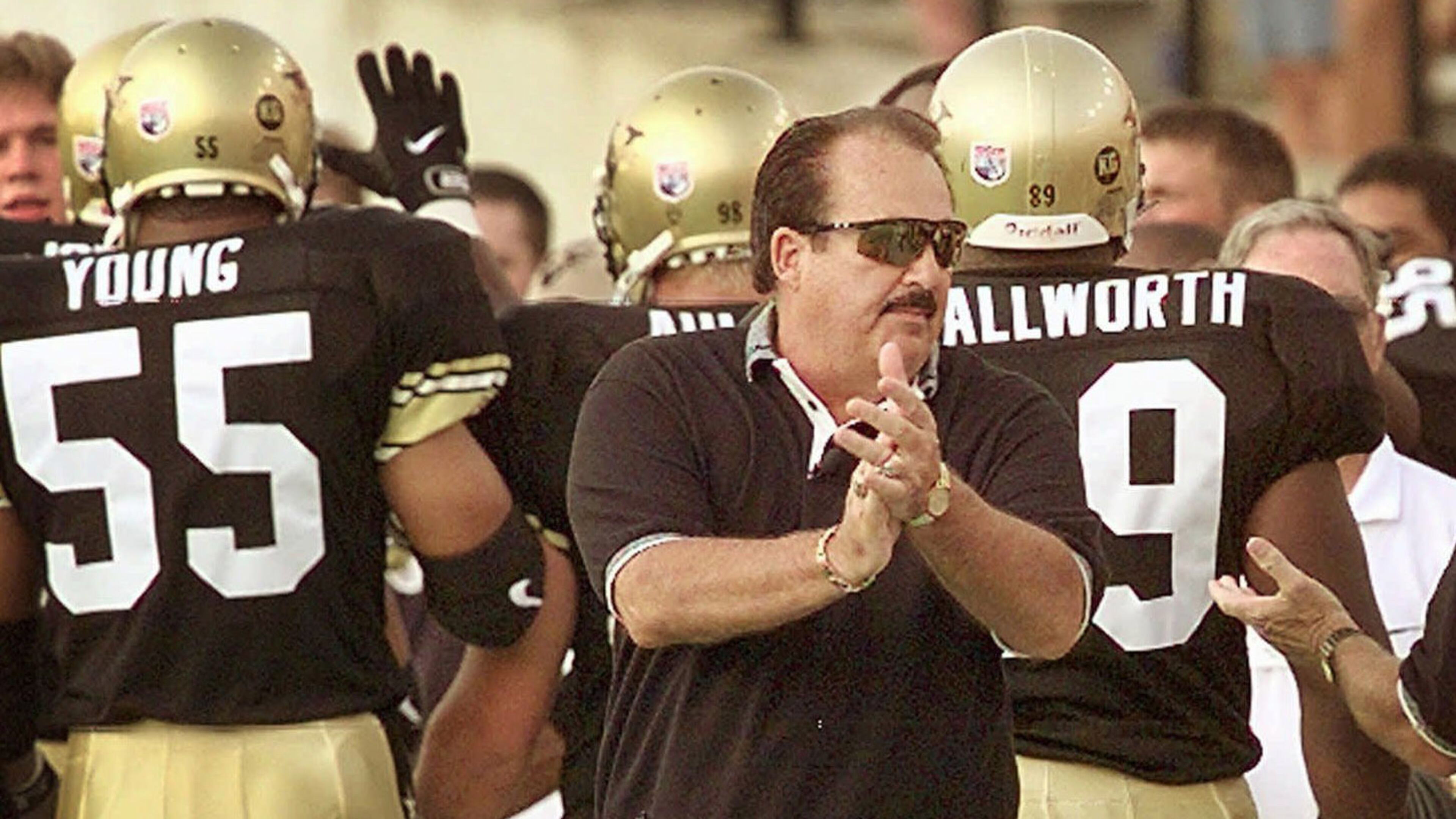 MARCH 21 - Woody Widenhofer, one of the architect behind the Pittsburgh Steelers' "Steel Curtain" defense that won four Super Bowls in the 1970s, died after multiple strokes. Widenhofer was the linebackers coach (1973-78) and defensive coordinator (1979-83) for the Steelers. Widenhofer went 12-31-1 at Missouri from 1985-88 and 15-40 at Vanderbilt from 1997-2001. He finished his carerr as defensive coordinator at Southeastern Louisiana (2003-04) and New Mexico State (2005-07). He was 77.