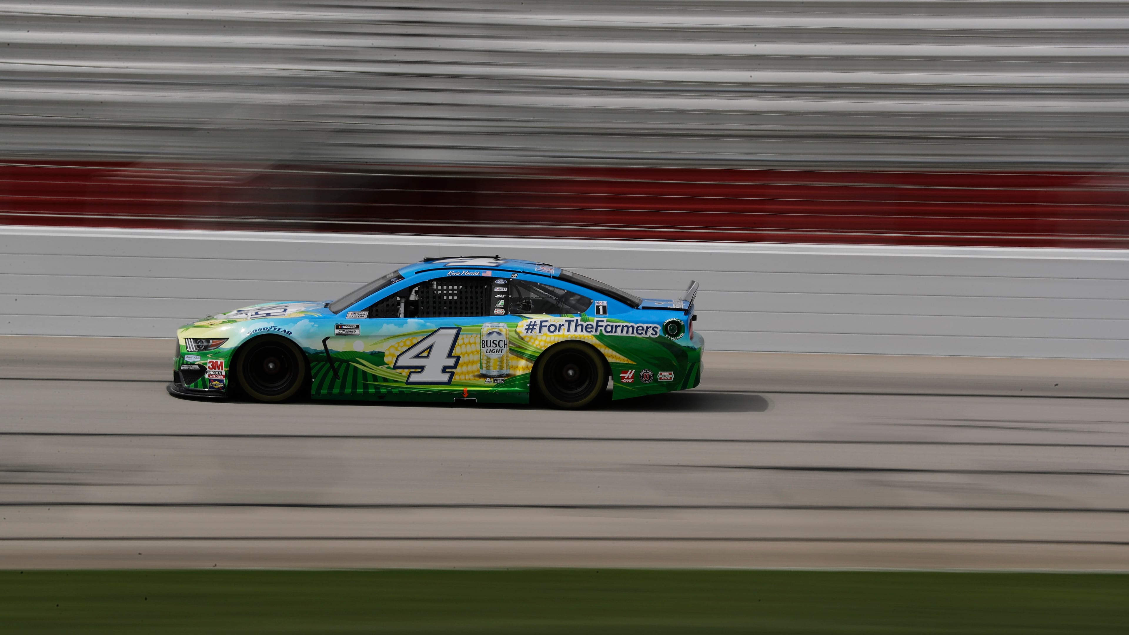 Kevin Harvick (4), a winner at Hampton, Ga., in 2018, drives in the Folds of Honor QuikTrip 500 June 7, 2020, at Atlanta Motor Speedway.